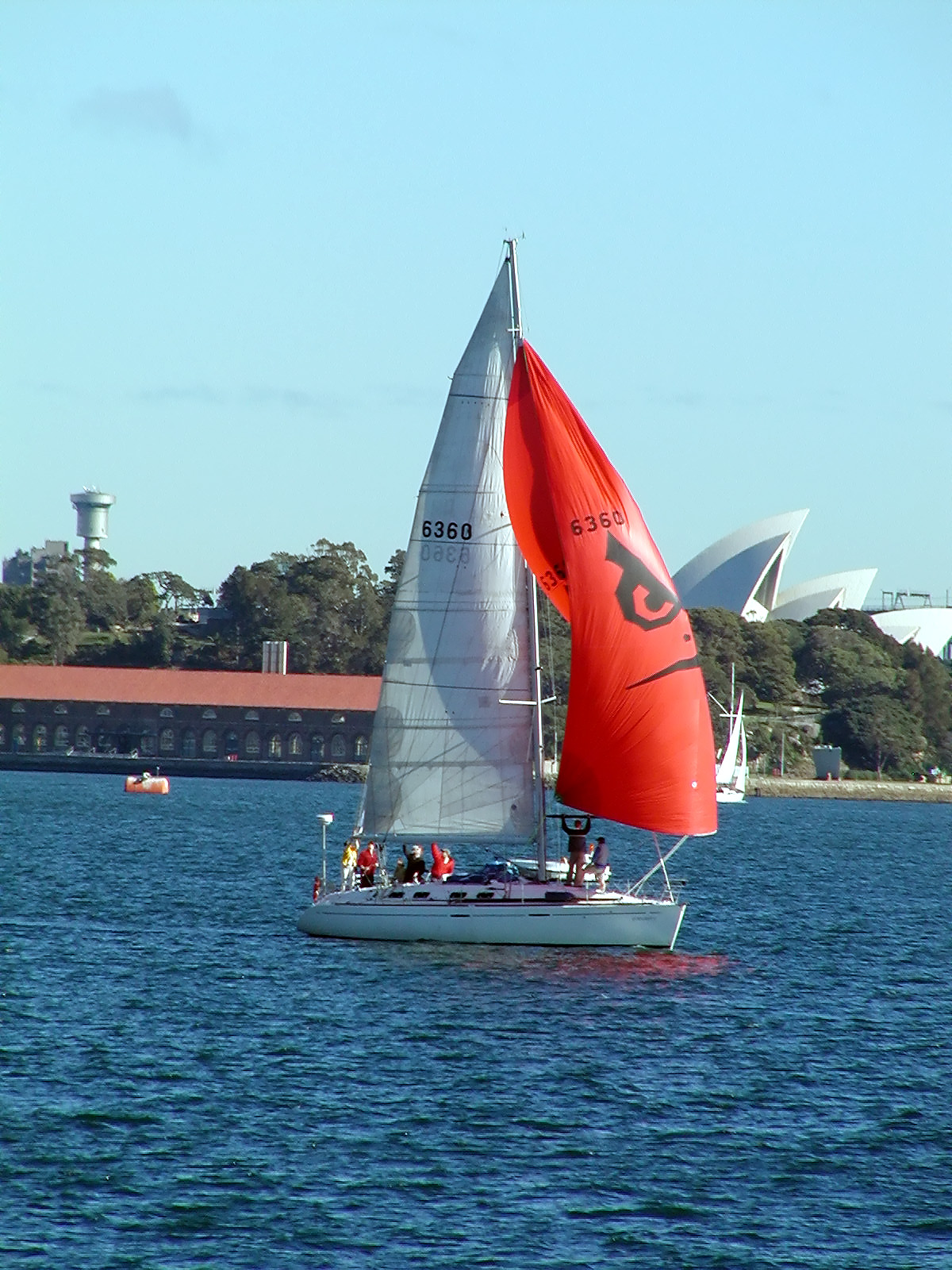 17-Jun-2001 10:24 - Sydney - Racing yacht