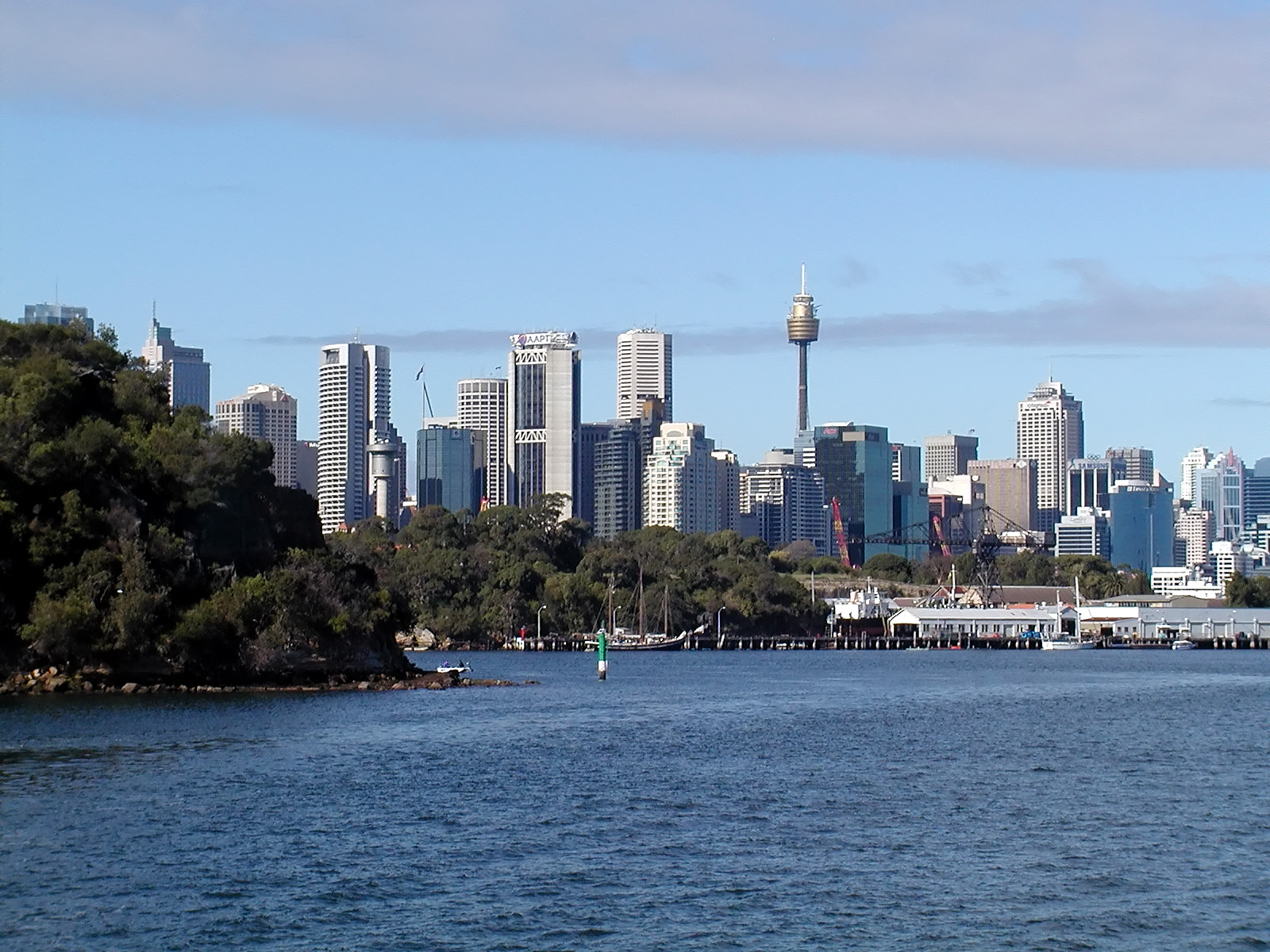17-Jun-2001 11:26 - Sydney - City Centre from the West