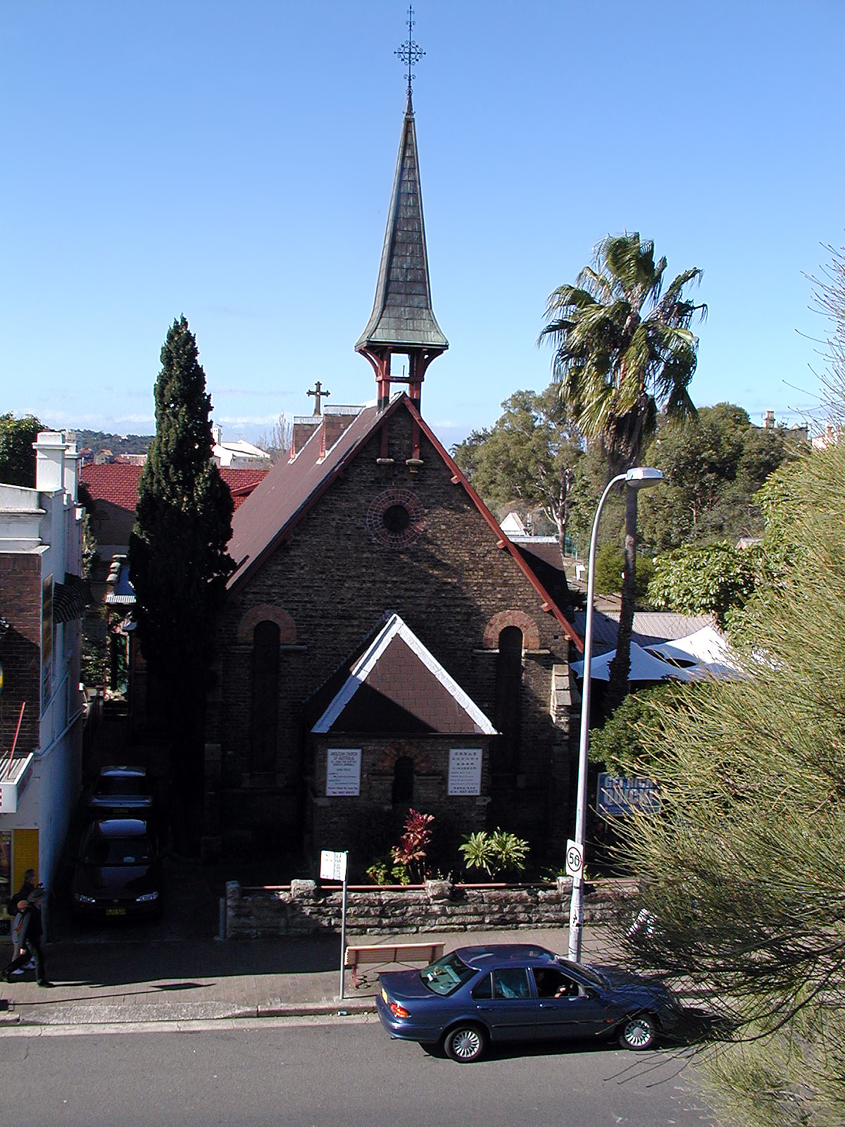 17-Jun-2001 12:57 - Sydney - Anglican Church near Milsom's Point