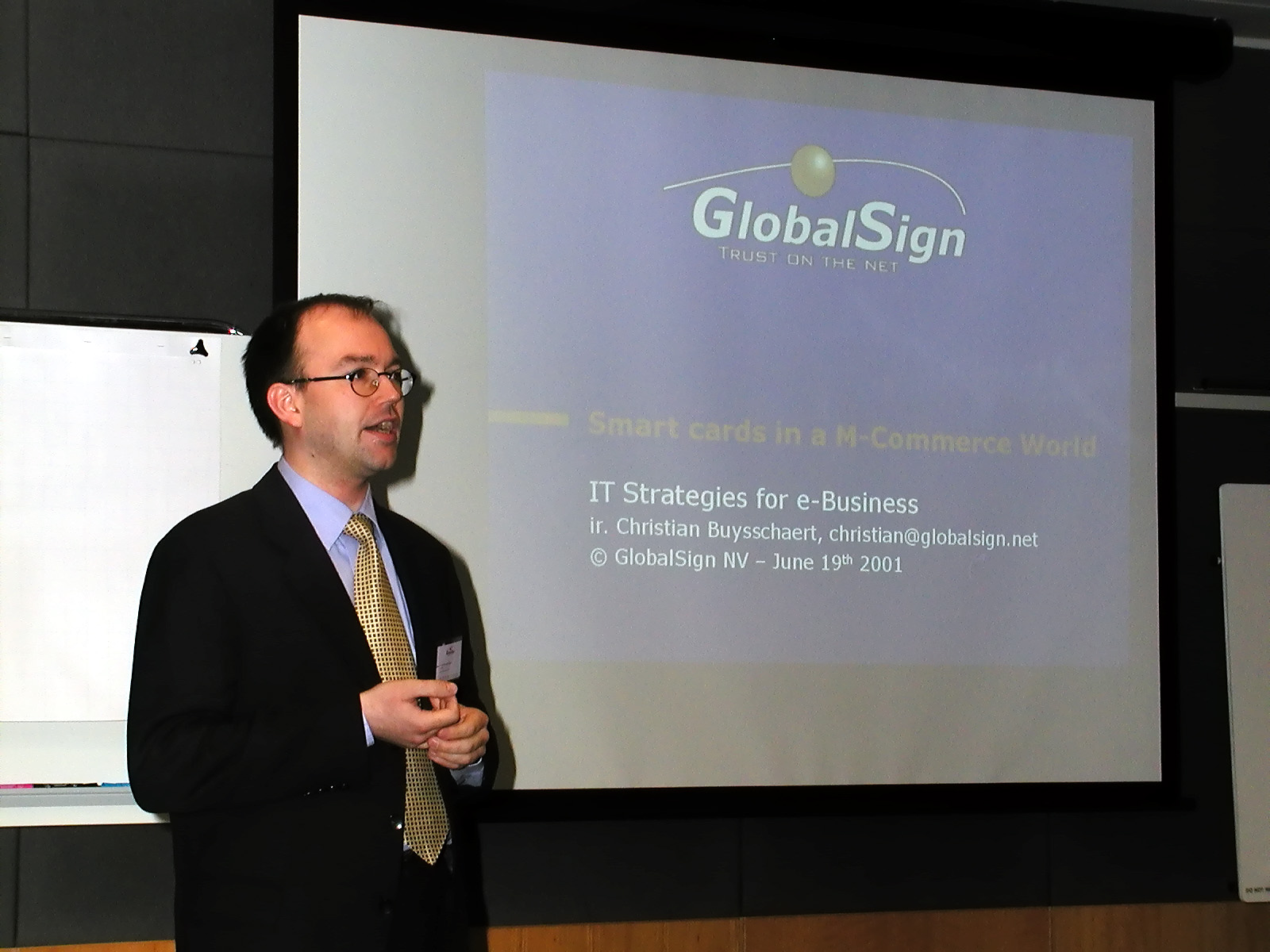 19-Jun-2001 12:44 - Sydney - Christian Buysschaert (Gobalsign)