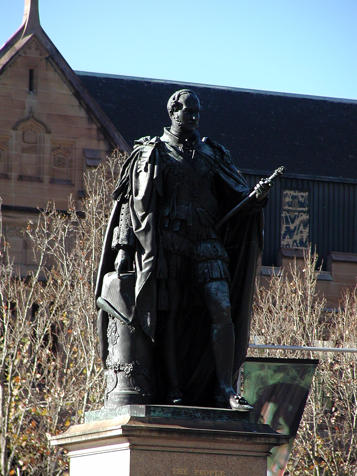 20-Jun-2001 09:54 - Sydney - Statue of Prince Albert