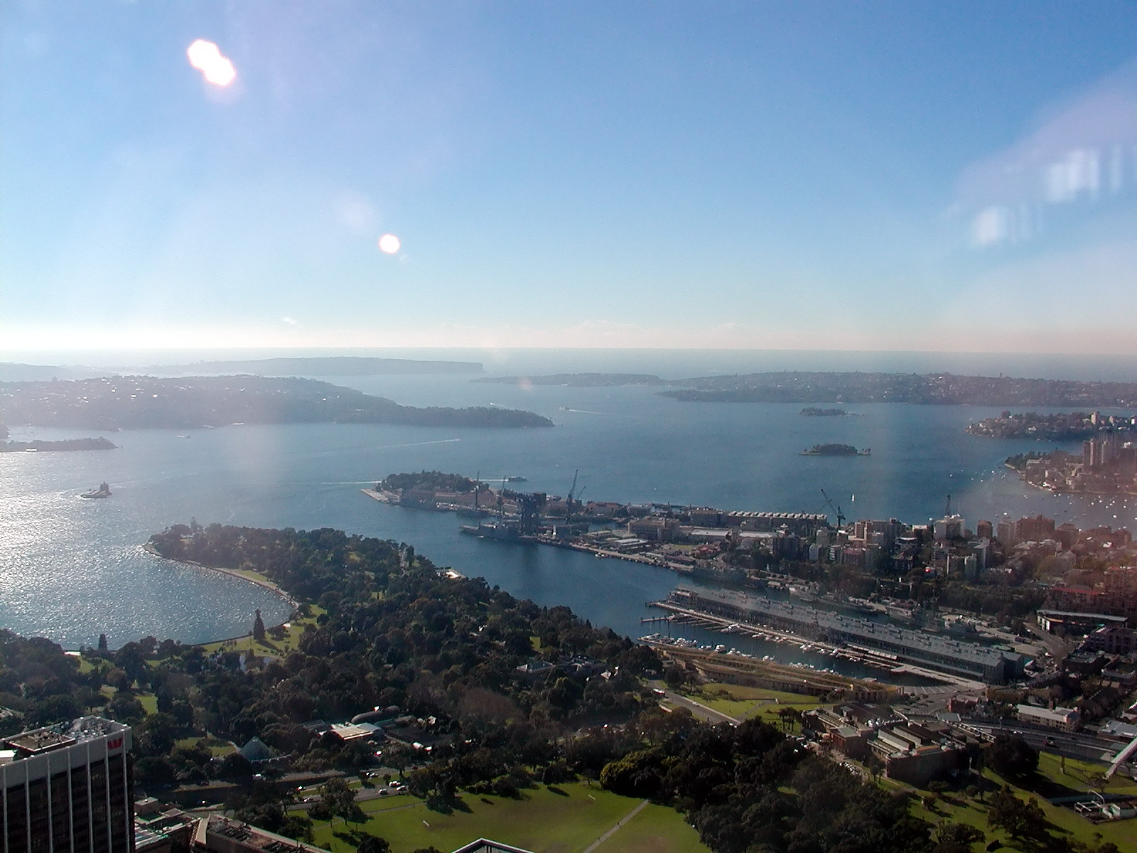20-Jun-2001 10:16 - Sydney - Sydney Harbour - Taken from the top of the Sydney Tower