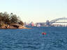 17-Jun-2001 10:33 - Sydney - Harbour Bridge and one of the points on the South shore