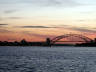 19-Jun-2001 17:13 - Sydney - The Harbour Bridge and Opera House at dusk