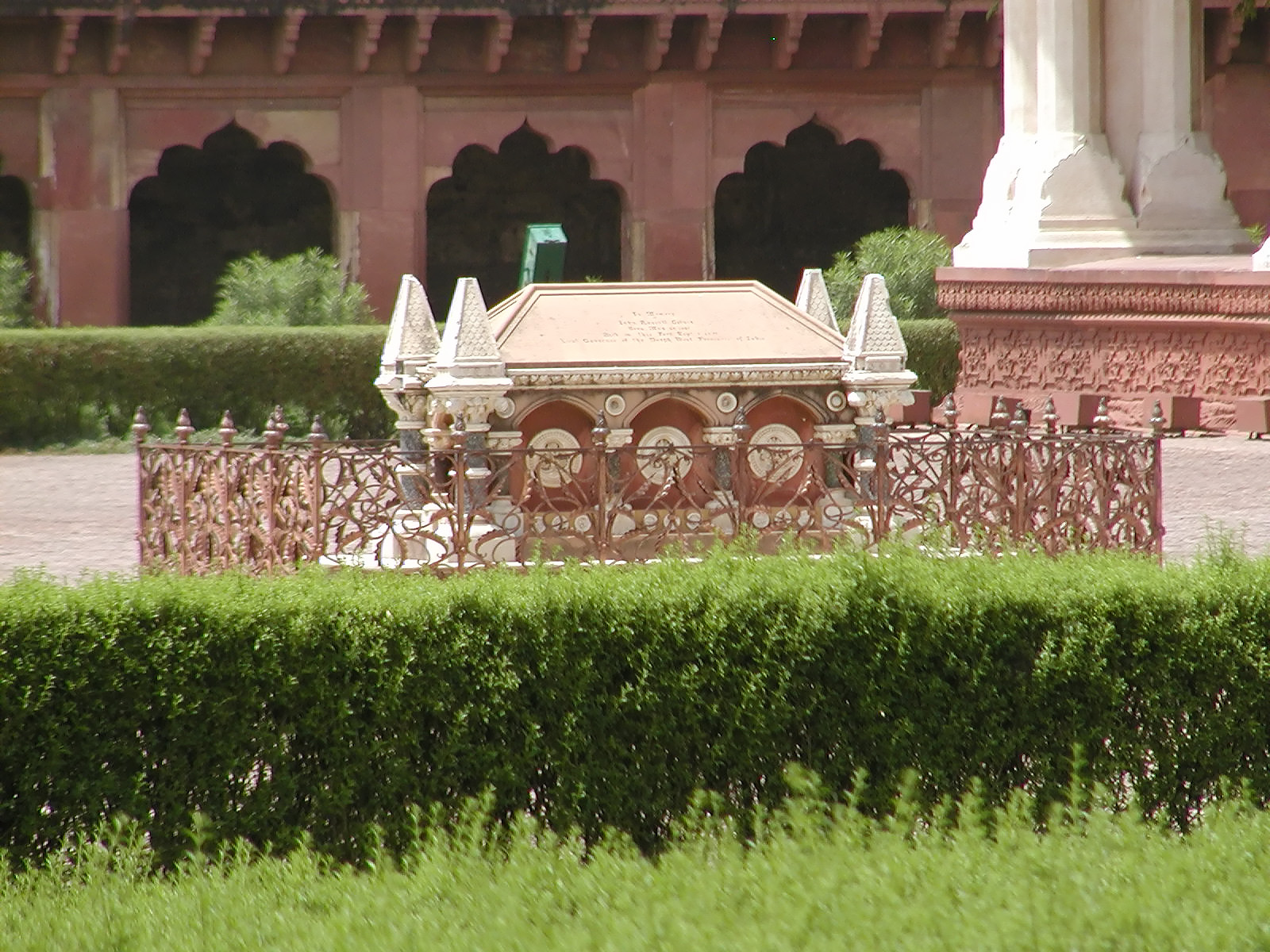 10-Jun-2001 13:44 - Agra - Agra Fort - Tomb of John Colvin (Lt Gov of the NW Provinces) - Died 1858