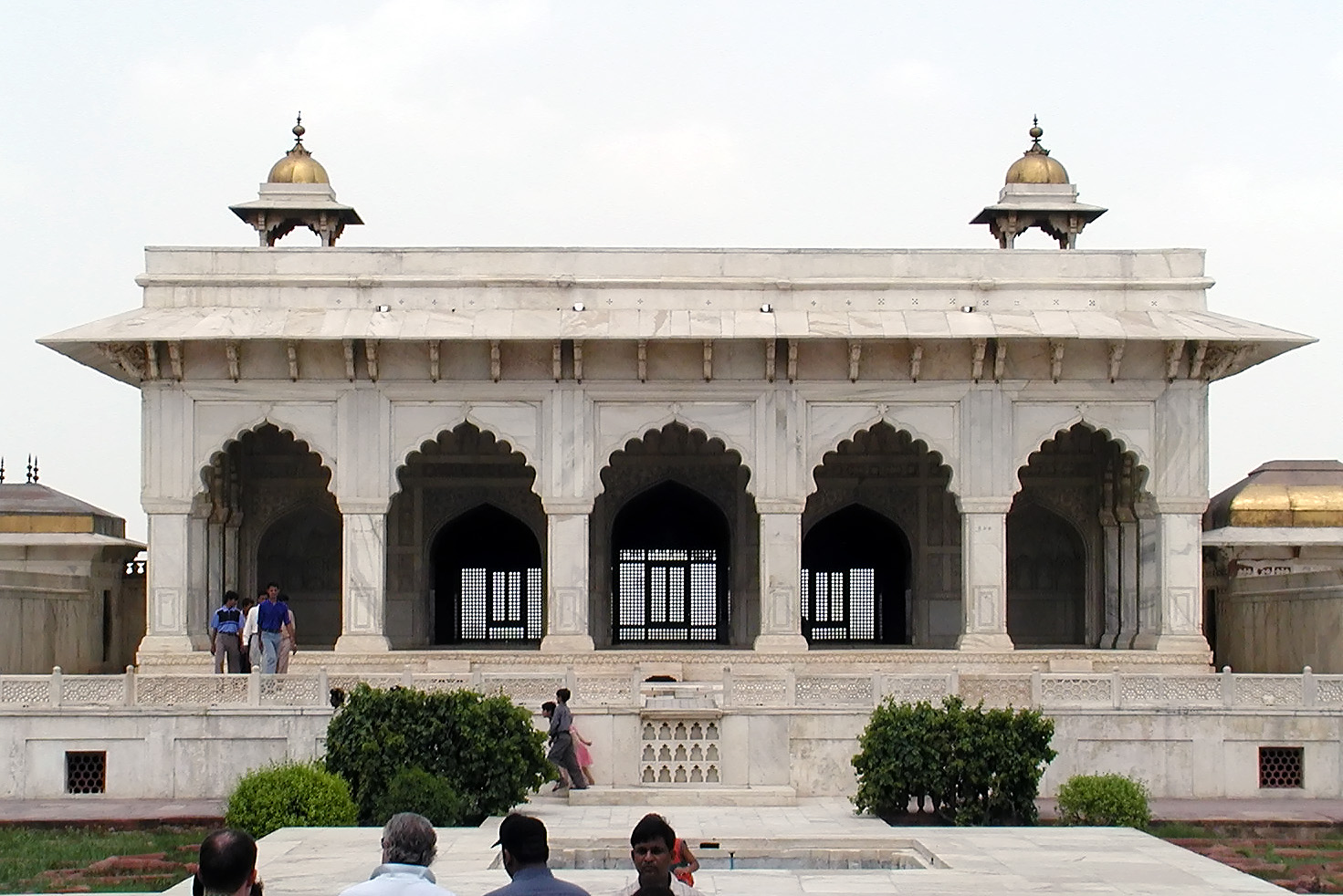 10-Jun-2001 13:49 - Agra - Agra Fort - Khas Mahal - Private Palace