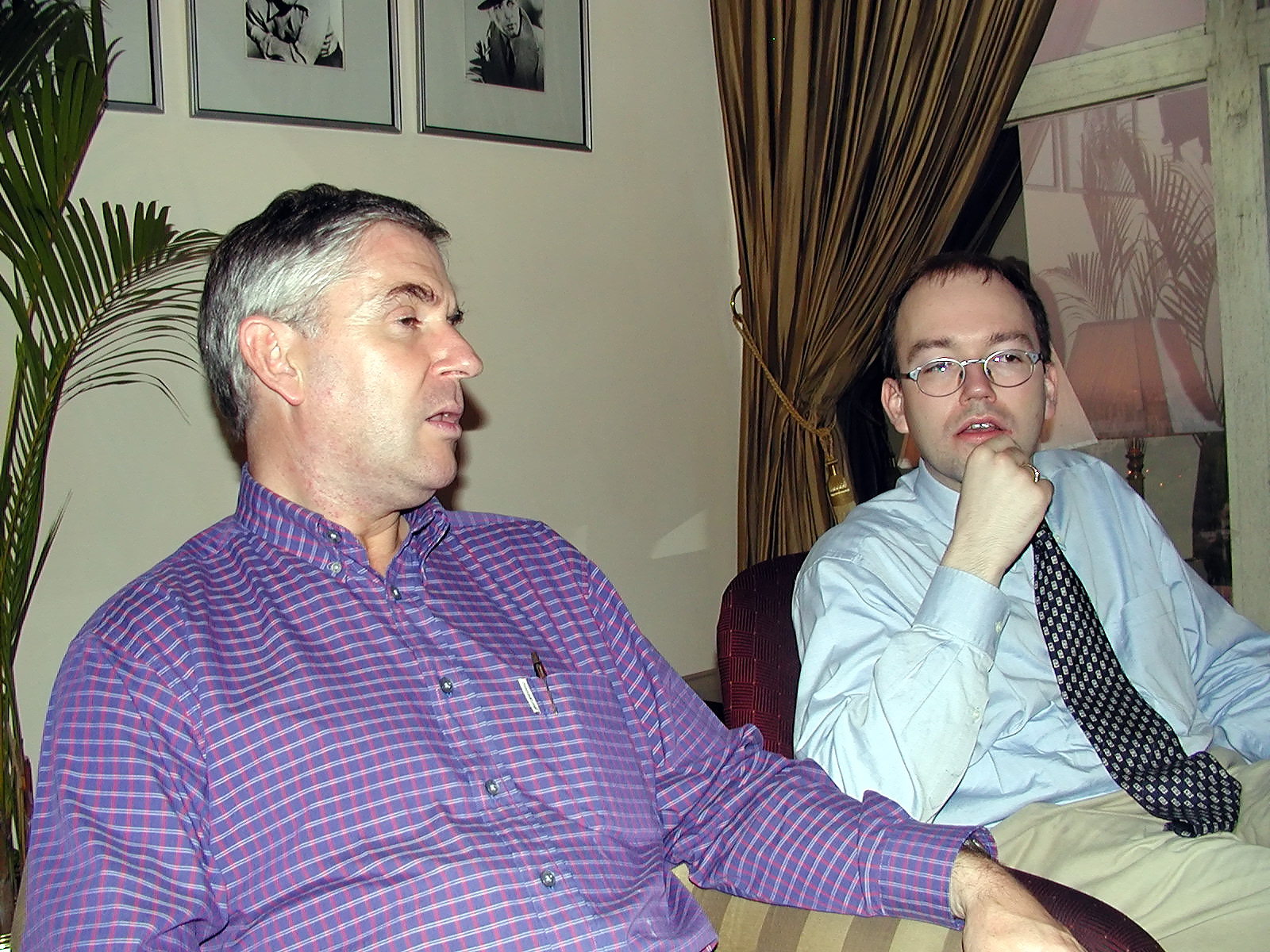 13-Jun-2001 19:22 - New Delhi - Chris Parnell and Christian Buyschaert