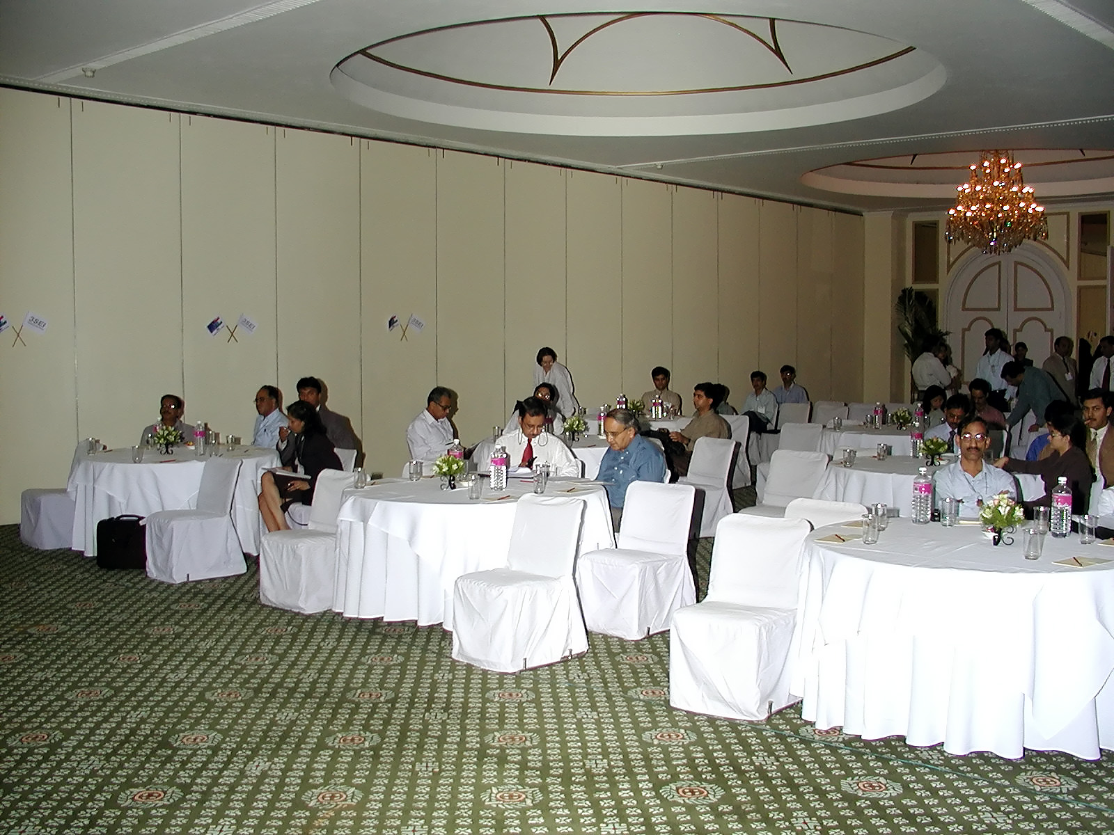 14-Jun-2001 09:40 - New Delhi - The audience set-up