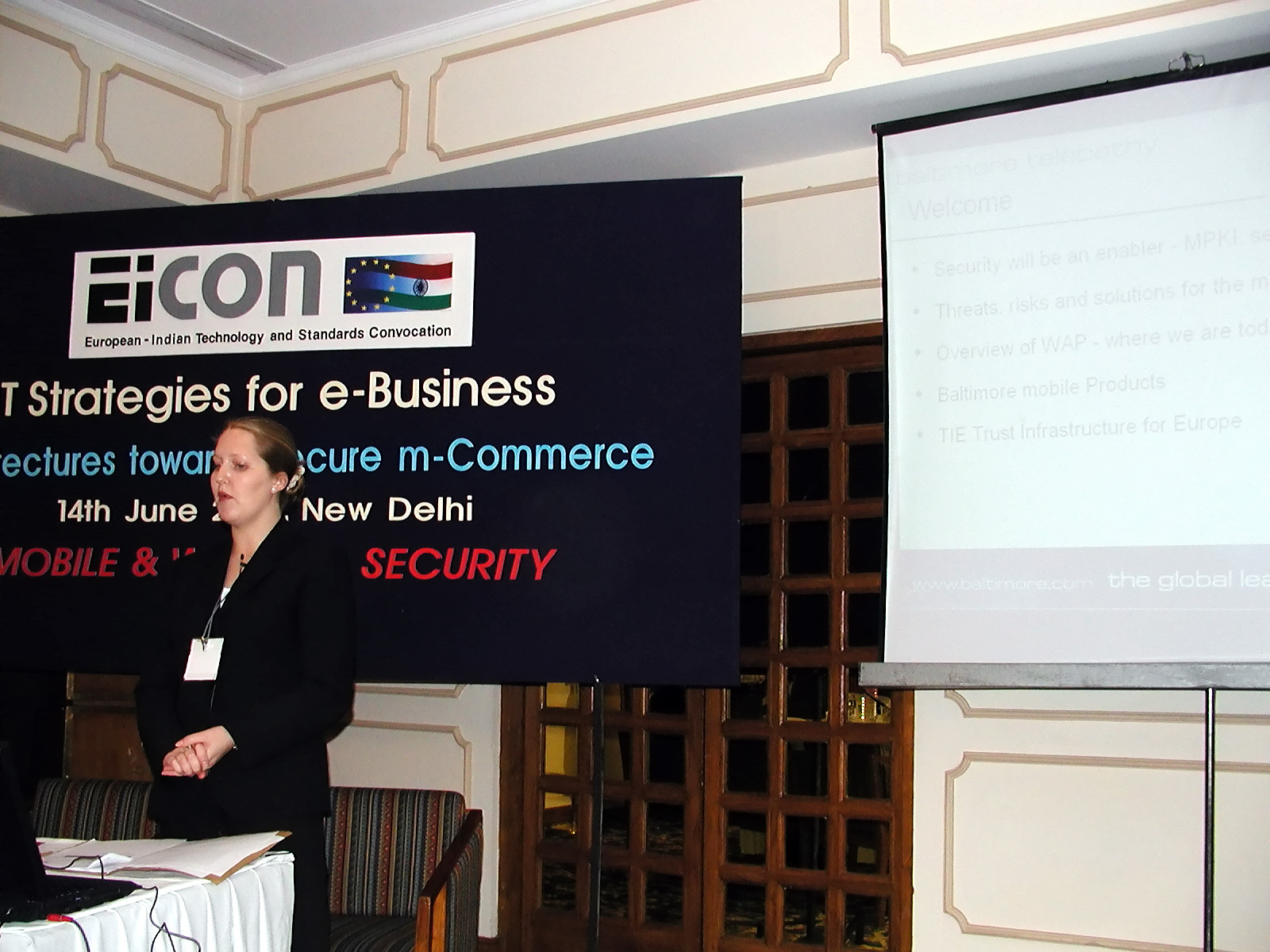 14-Jun-2001 14:04 - New Delhi - Security break-out session