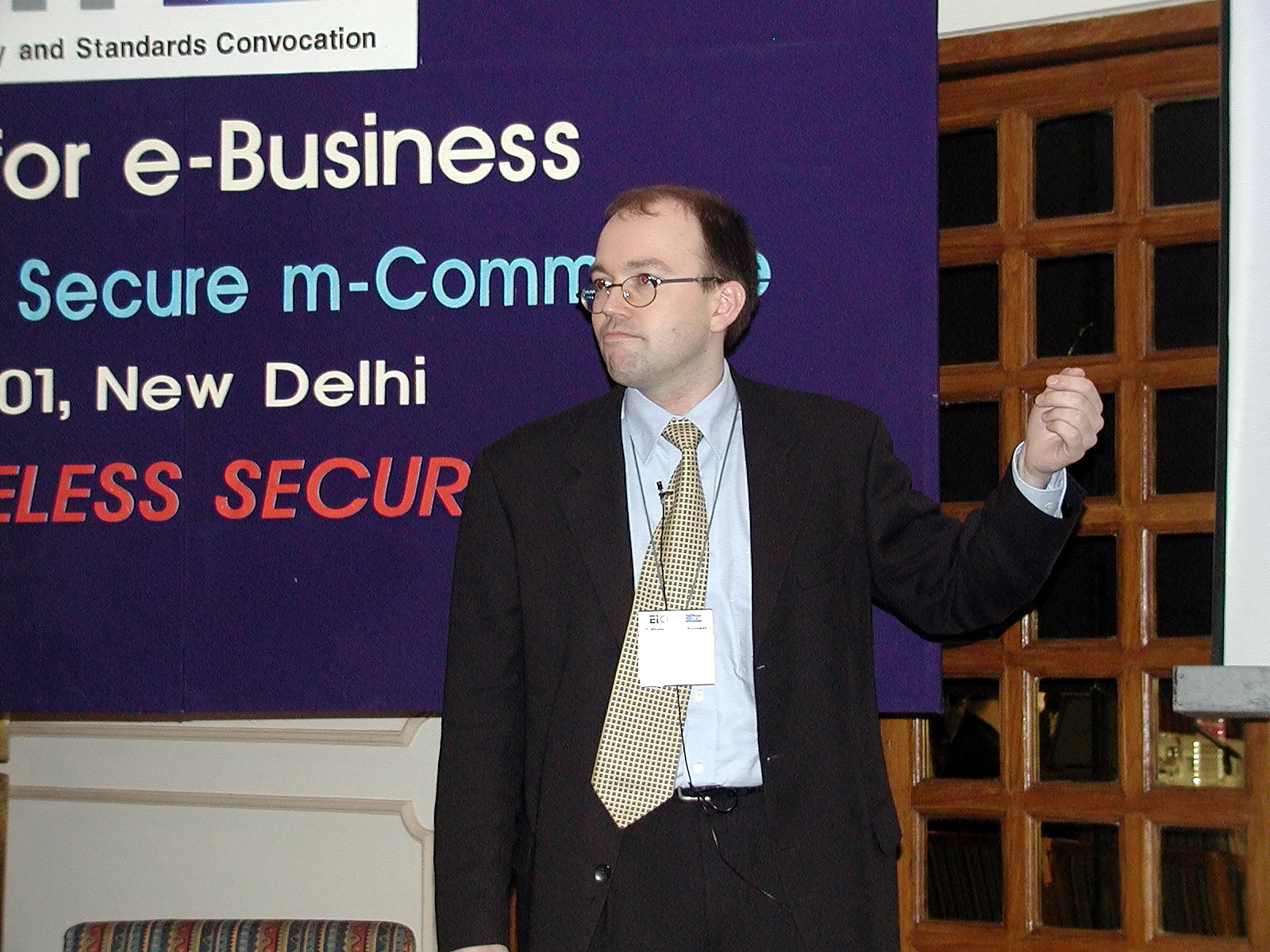 14-Jun-2001 14:31 - New Delhi - Security break-out session