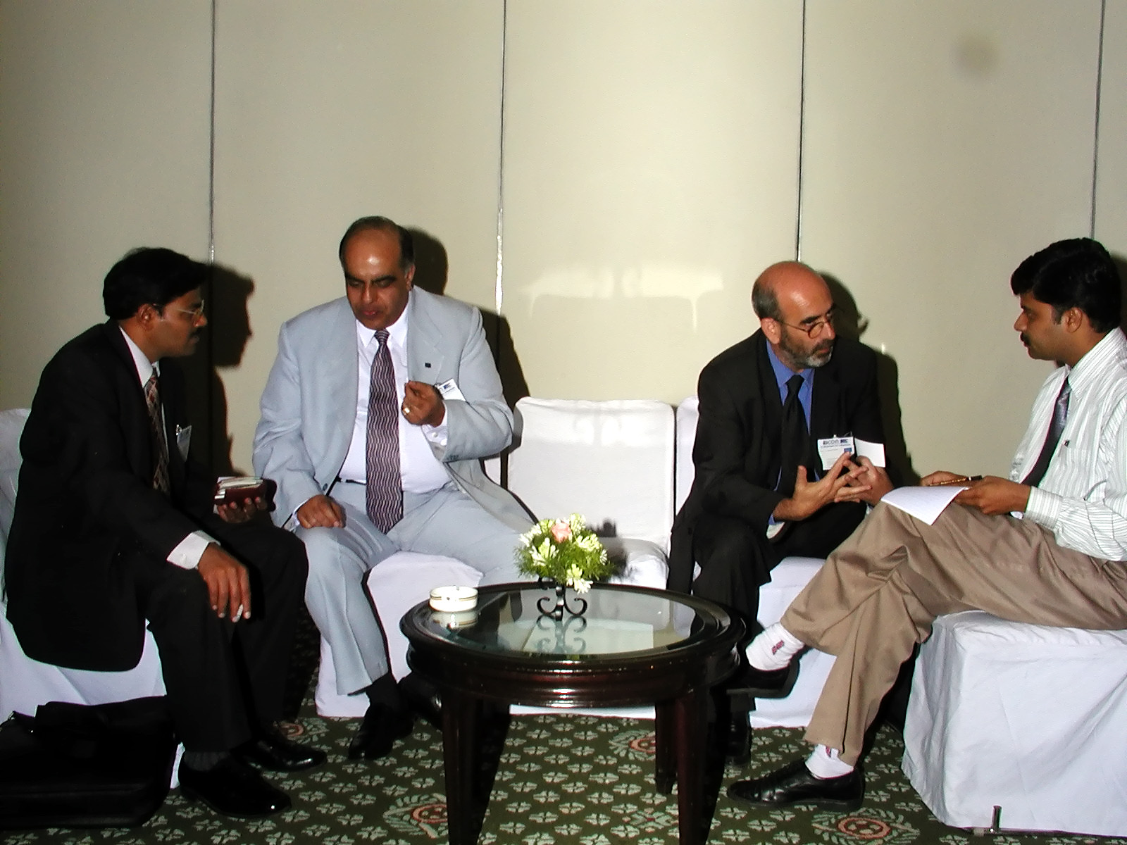 14-Jun-2001 17:37 - New Delhi - The post meeting reception