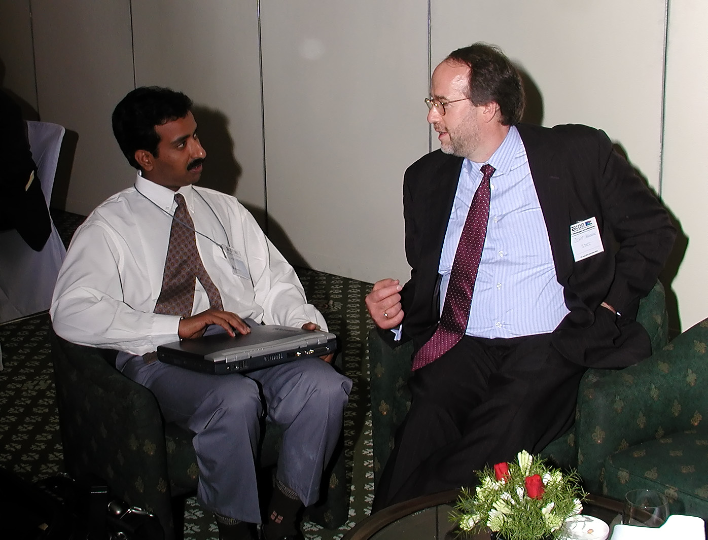 14-Jun-2001 17:38 - New Delhi - The post meeting reception