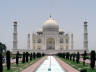 10-Jun-2001 12:24 - Agra - The Taj Mahal - The Taj Mahal from the centre of the gardens