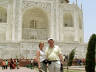 10-Jun-2001 12:27 - Agra - The Taj Mahal - John Spencer and SO (Angela)