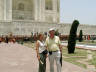 10-Jun-2001 12:27 - Agra - The Taj Mahal - John Spencer and SO (Angela)