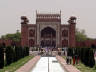 10-Jun-2001 12:31 - Agra - The Taj Mahal - The main gate from the Mausoleum