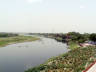 10-Jun-2001 12:43 - Agra - The Taj Mahal - Yamuna River below the Taj Mahal