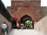 10-Jun-2001 13:40 - Agra - Agra Fort - The pathway up towards the central area of the Fort