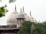 10-Jun-2001 13:46 - Agra - Agra Fort - Domes of the Moti Masjid (Pearl Mosque) built 1646-1653