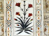 10-Jun-2001 13:59 - Agra - Agra Fort - Inlaid marble - detail