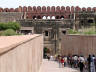 10-Jun-2001 14:06 - Agra - Agra Fort - The path leading down from the main courtyard