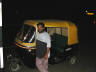 11-Jun-2001 21:33 - Delhi - The driver and our auto-rickshaw