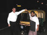 11-Jun-2001 21:34 - Delhi - Chris Parnell and the Rickshaw