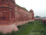 12-Jun-2001 19:28 - Old Delhi - The Red Fort - Wall and Moat