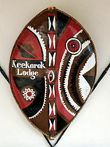 Keekorok lodge shield