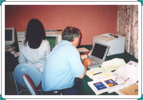 Phil Homes in the Open Group office
