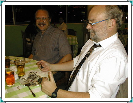 Vilhelm Rosenqvist with fish