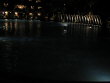 Hotel pool at night
