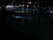 Hotel pool at night