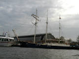 20-Oct-2001 16:03 - Amsterdam - Sailing ship in East Dock