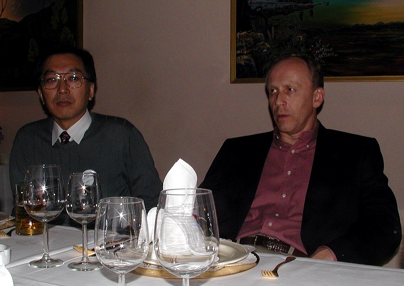 25-Jan-2001 17:31 - Amsterdam - Hirokazu Narita and Bill Sandve