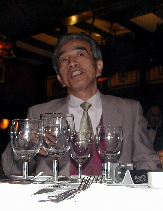 23-Oct-2001 20:19 - Amsterdam - Japan dinner: Shigeru Fujisaki
