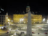 20-Oct-2001 20:36 - Amsterdam - Royal Palace and Dam Square at Night