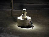 20-Oct-2001 20:37 - Amsterdam - Illuminated lion in Dam Square