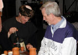 24-Oct-2001 20:41 - Amsterdam - Serving the holy water to Walter Stahlecker