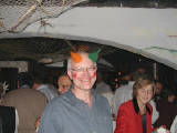 24-Oct-2001 21:10 - Amsterdam - This hair restorer sort of works - John Spencer with partner Angela