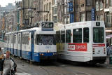 26-Jan-2001 13:11 - Amsterdam - Trams on Damrak