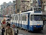 26-Jan-2001 13:11 - Amsterdam - Tram on Damrak