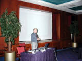 23-Oct-2001 14:35 - Amsterdam - John Spencer - Key messages were that the Architecture forum has been in existence since 1994. TOGAF is a generic framework to enable generation of a range of architectures for computing environments. It has evolved through members contributions over the years since 1994. New features in the latest revision of The Open Group's Architecture Framework standard (TOGAFv7) are: 

Inclusion of ANSI/IEEE 1471-2000 
Architecture compliance reviews 
Architecture patterns 
Architecture principles 
Business Executive's Guide to IT Architecture 
Business scenarios 
Model based representations of TOGAF Architecture Development Method (ADM) 
Tailoring of the ADM 
TOGAF comparisons with other frameworks 
TOGAF in the enterprise 
Potential work items in 2002 include: 

a proposal to develop an Architect Certification scheme that will be of interest to those who wish to demonstrate they have achieved professional competence in use of TOGAF methodology 
migration of TOGAF to other areas. 
