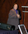 23-Oct-2001 16:15 - Amsterdam - Elaine Babcock - Elaine Babcock gave a brief report from the last Board of Directors meeting (July 2001). The highlights were that The Open Group's finances are satisfactory, thought the economic downturn in our industry has resulted in less growth in membership through 2001 than was planned at the start of 2001. The Forums work is going well. The July dot.com program (copy available on the Amsterdam conference pack CD) was a success, and we are looking forward to further success delivering the remaining planned deliverables for 2001. Conference attendances are considered good, and the feeling of the Board is that this is also true for this Amsterdam meeting given the current economy and recent tragic terrorist events on 11 September in NewYork and Washington. 