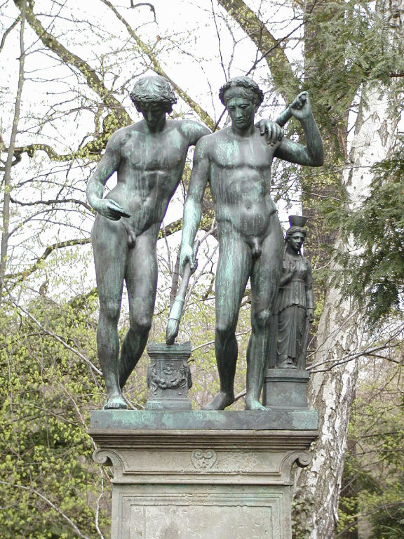 Charlottenburg - Statues in the palace park