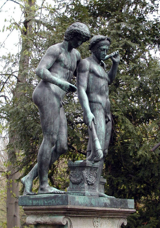 Charlottenburg - Statues in the palace park