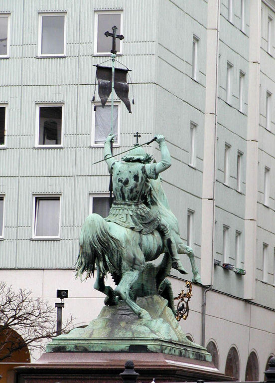 Boat trip - St. George slaying the dragon