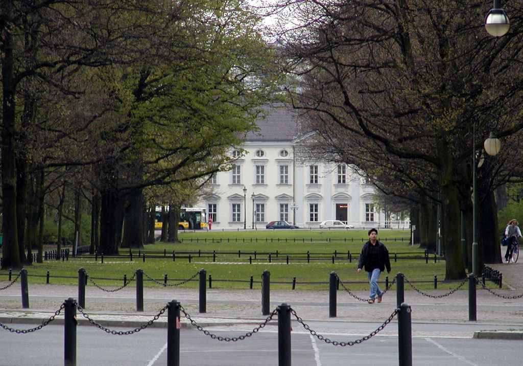 Tiergarten - View towards the Scloss Bellevue