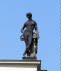 Humboldt Universitaet - Statue on roofline
