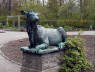 Tiergarten - Statue of a cow